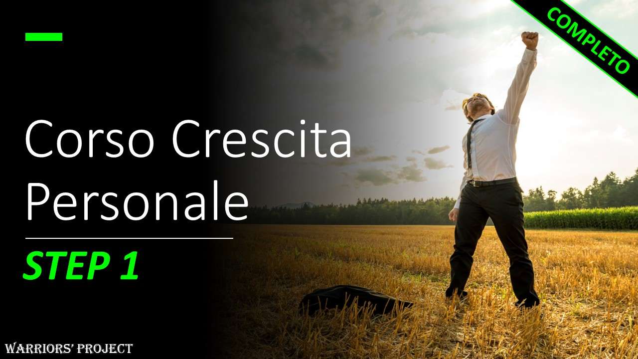 corso crescita personale - raggiungere obiettivi, raggiungere un obiettivo, mentalità vincente, come avere successo, corso life coaching
