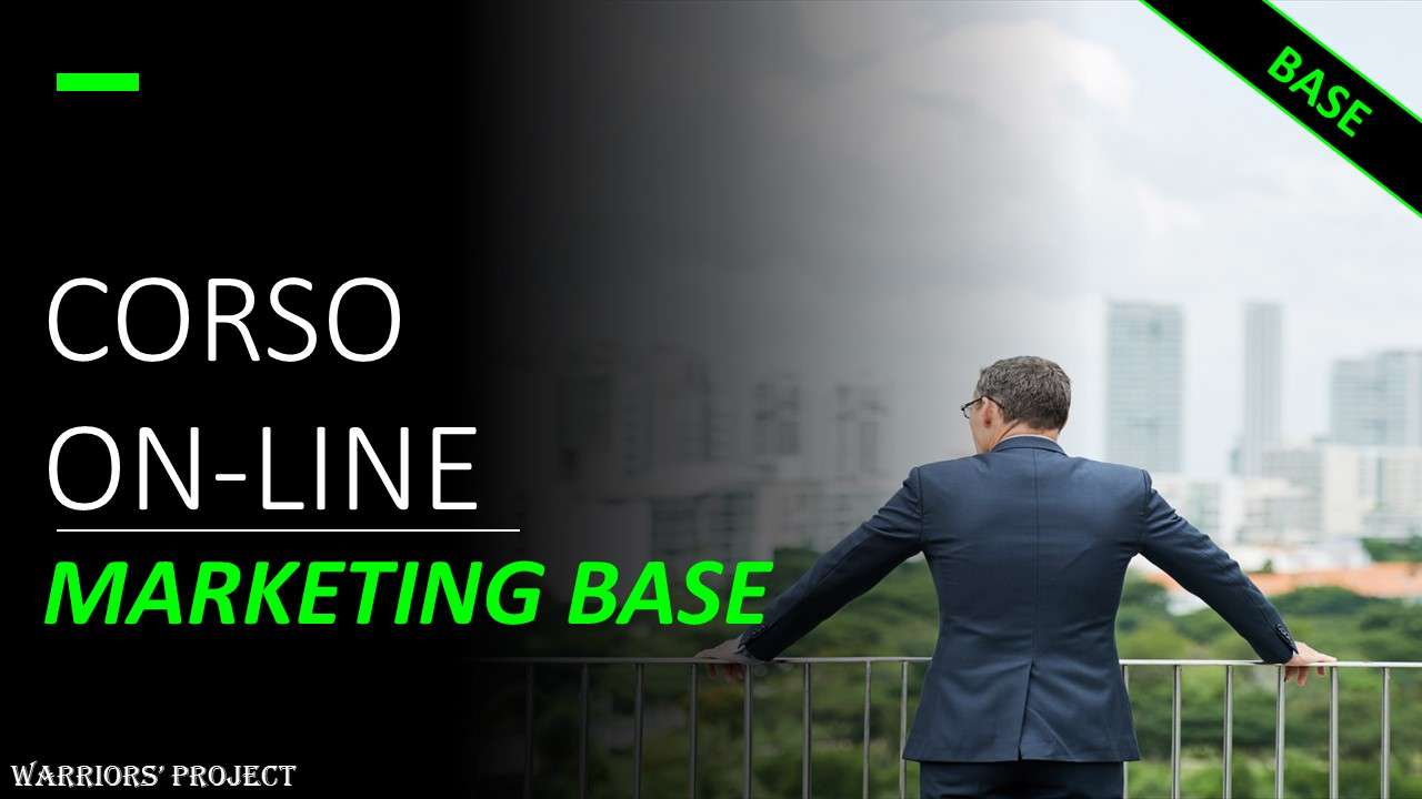 corso online marketing base - vendere corsi online, coaching e formazione, imprenditore digitale, consulente online, coach online